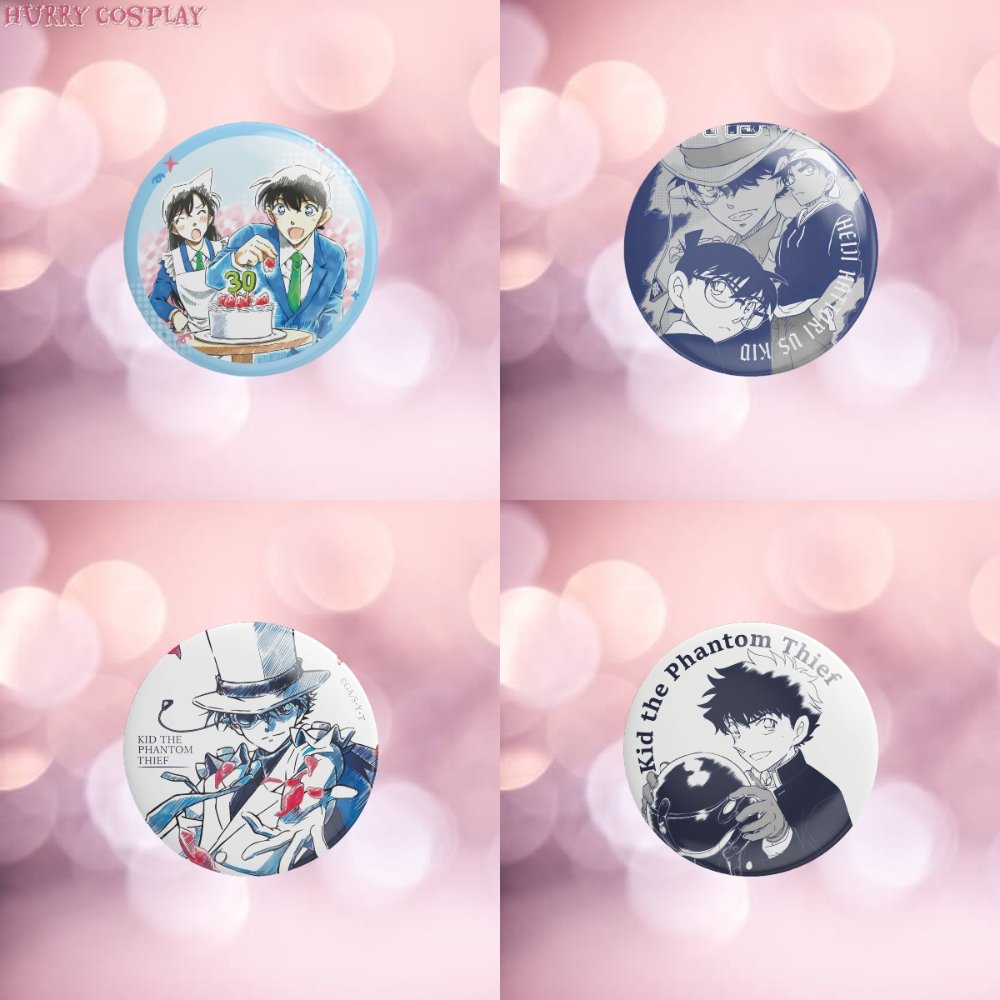 Detective Conan,Badge,Detective Conan Badges Part 1